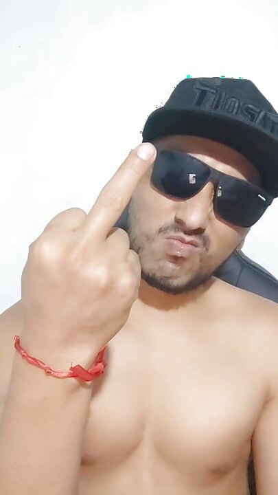Alpha male spitting and humiliating in your face